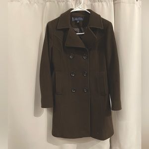Anne Klein double breasted coat.